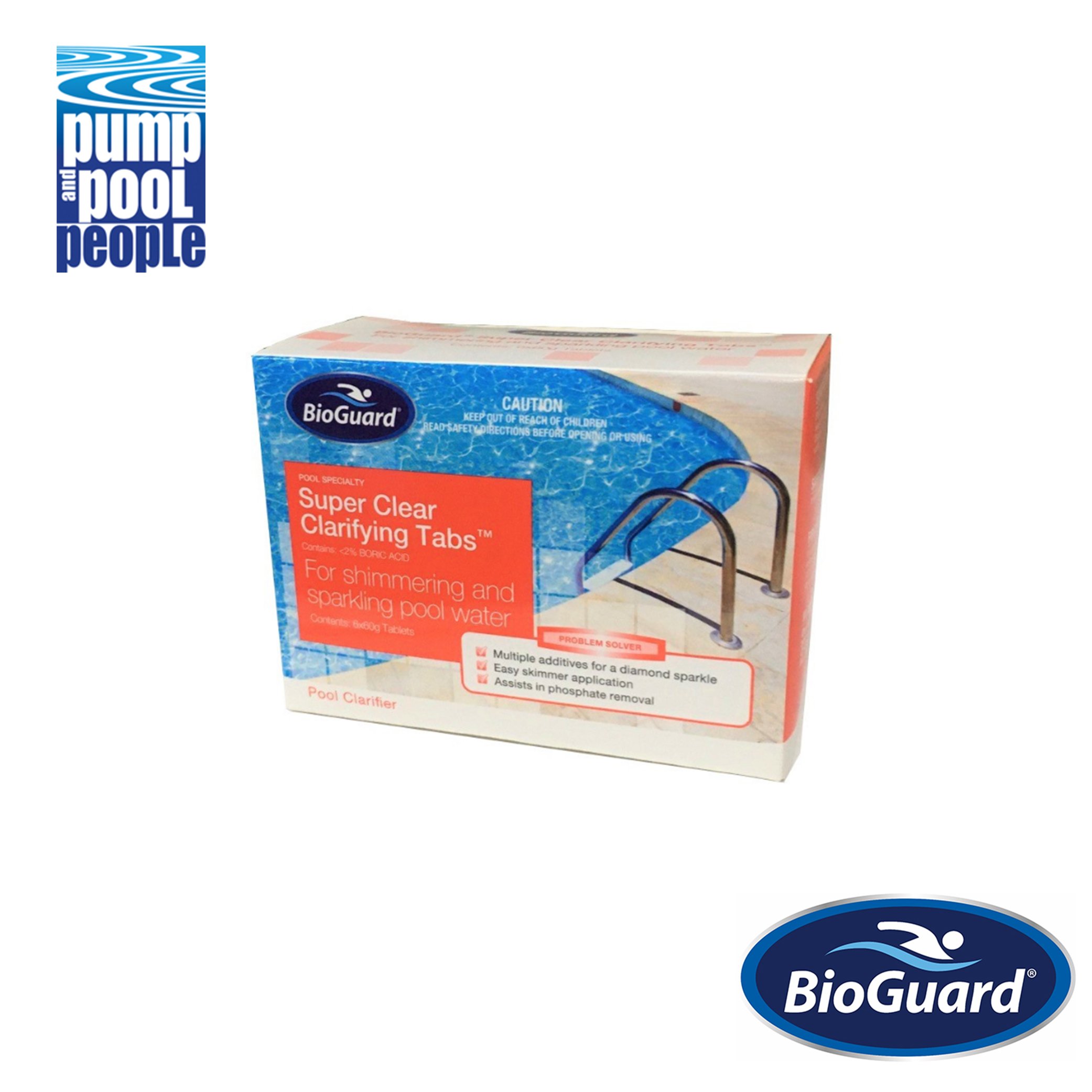 BioGuard - Super Clear Clarifying Tabs 6 x 60g