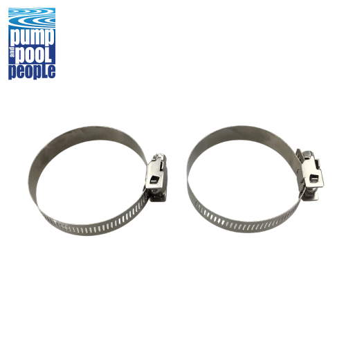 CLAMP - 50mm S/STEEL, 2 Pack