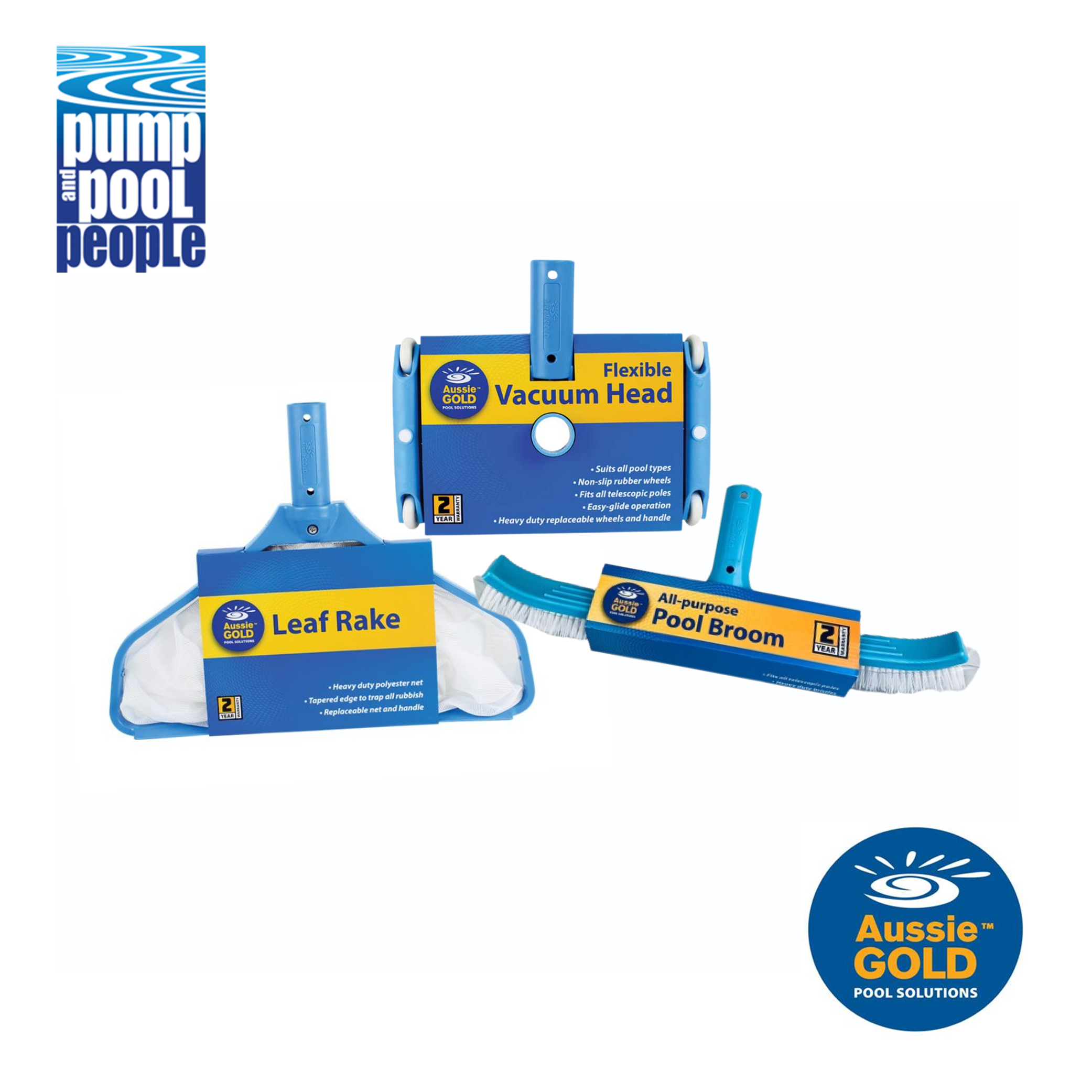Aussie Gold - Pool Cleaning Maintenance Kit