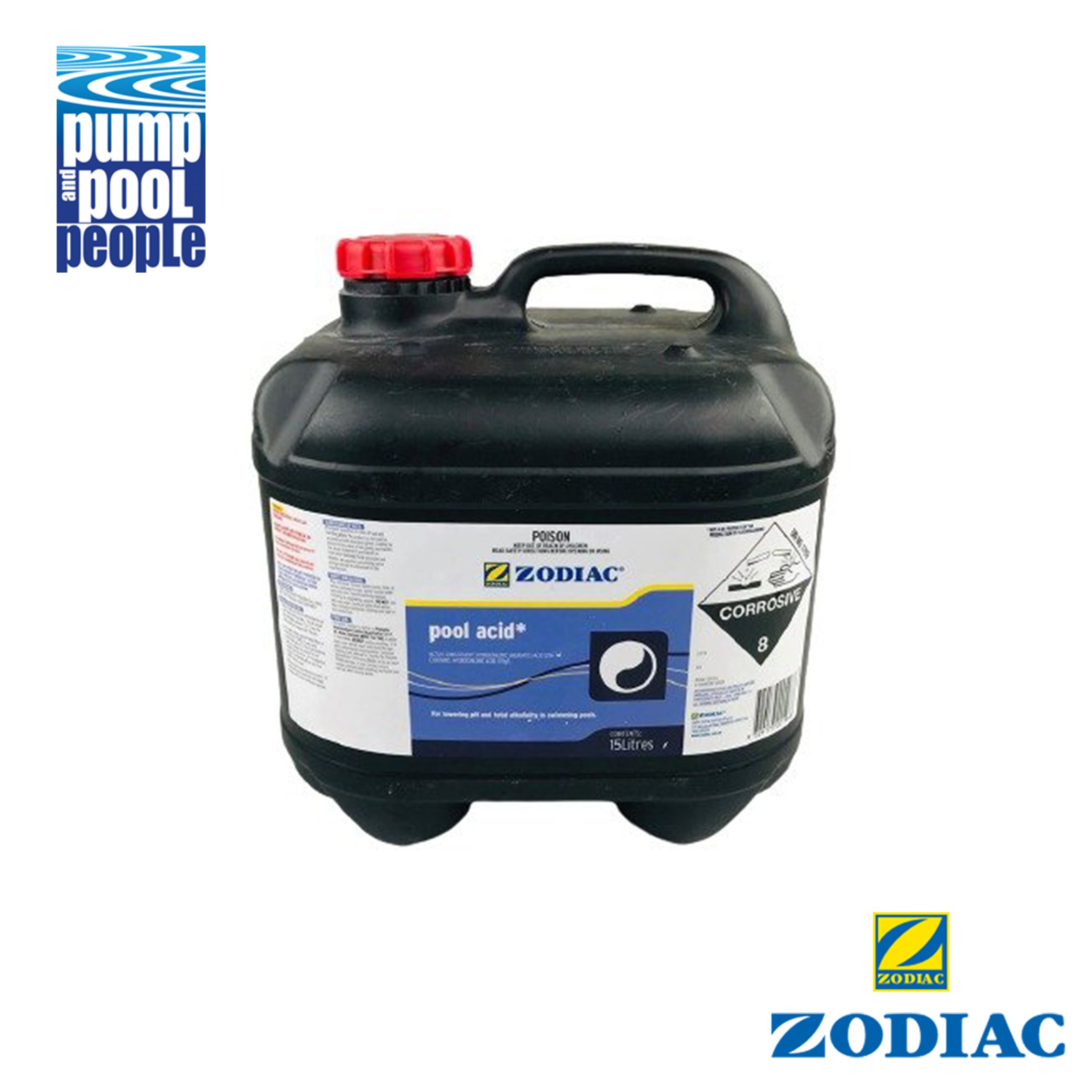 Zodiac - Hydrochloric Pool Acid - 15L