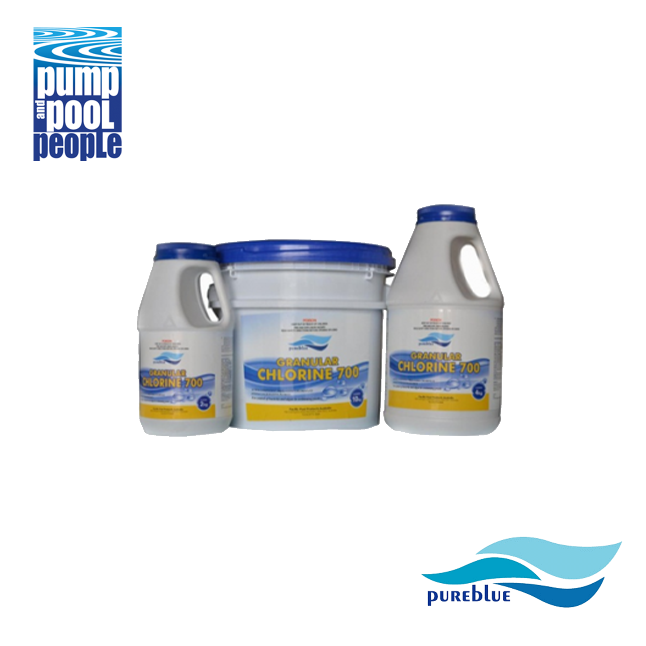 Pump and Pool People | Online Pool Products Supplies Superstore Pump and Pool People | Pool Products and Services Pure Blue Chlorine 700 40kg