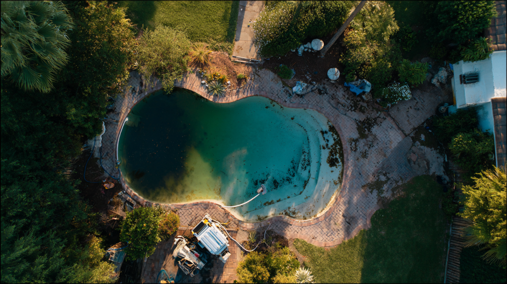 Pump and Pool People  Online Pool Products Supplies Superstore | Pool Products and Services Australia Davidv. 56221 Aerial View Of A Backyard Pool Undergoing Vacuu 829cce0b D430 4a62 9814 Bf999017d915 0