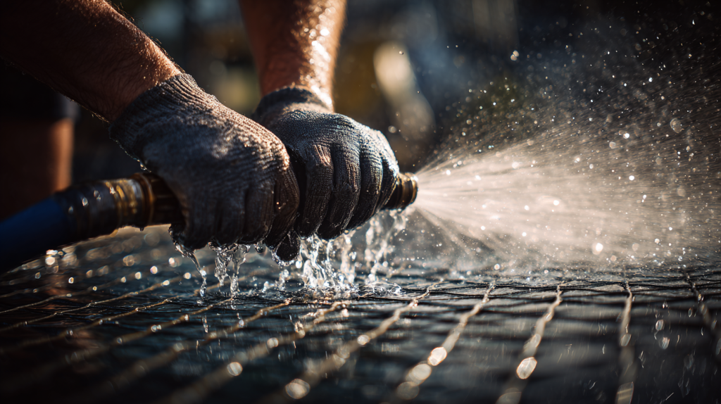 Pump and Pool People Online Pool Products Supplies Superstore | Pool Products and Services Australia Davidv. 56221 Technician Wearing Gloves Uses A Hose To Rinse F7fe99e1 22b8 42af Bc88 377ebcc224a9 0